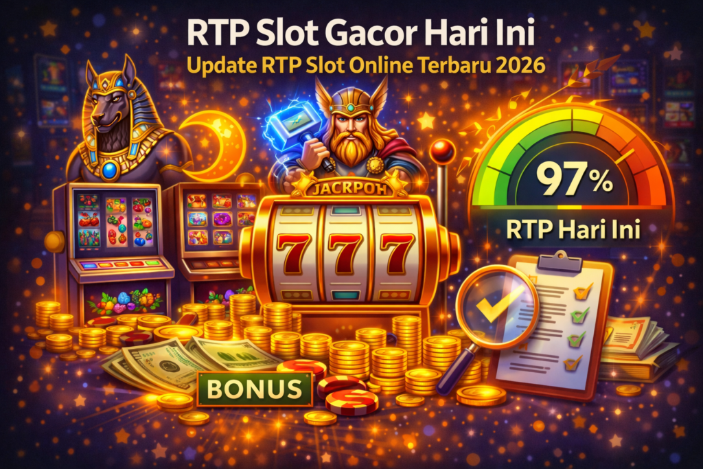 update rtp slot gacor hari ini dengan persentase tinggi